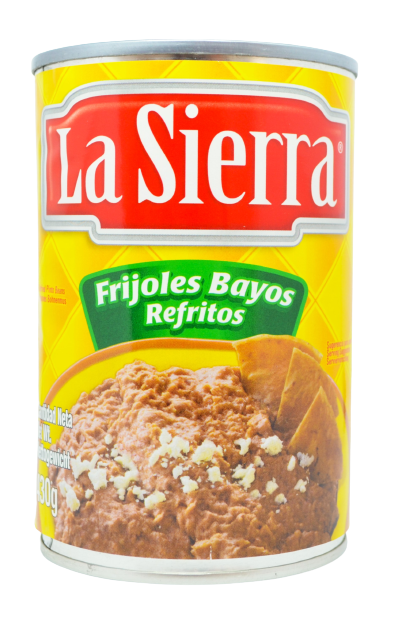 Frijoles pintos/ bayos refritos, La Sierra, 430 g