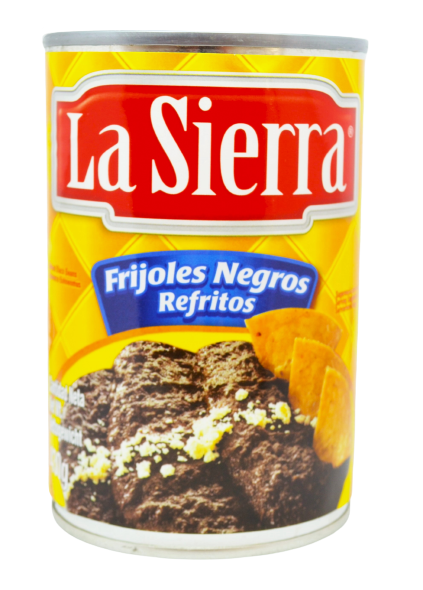 Frijoles refritos negros, La Sierra, 430 gr