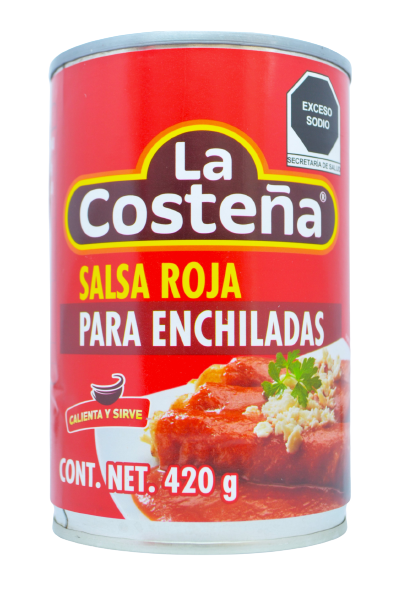 Salsa Roja para Enchiladas, La Costeña, 420 g - 23/09/23