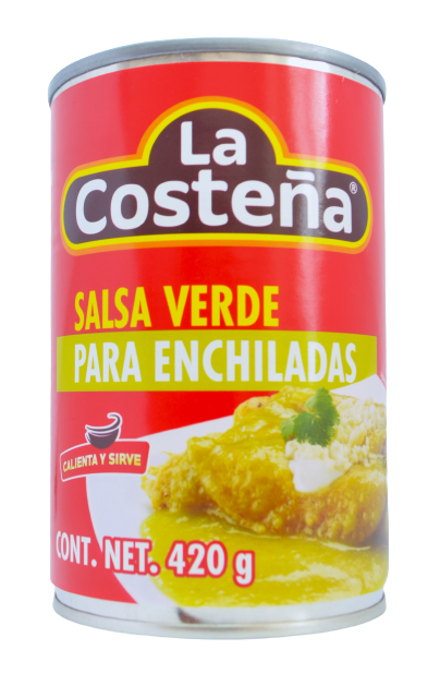 Salsa para Enchiladas Verde, La Costeña, 420 g